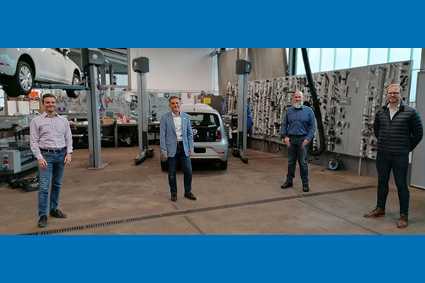 Das Bild zeigt die Prokuristen von Autohaus Haitzler