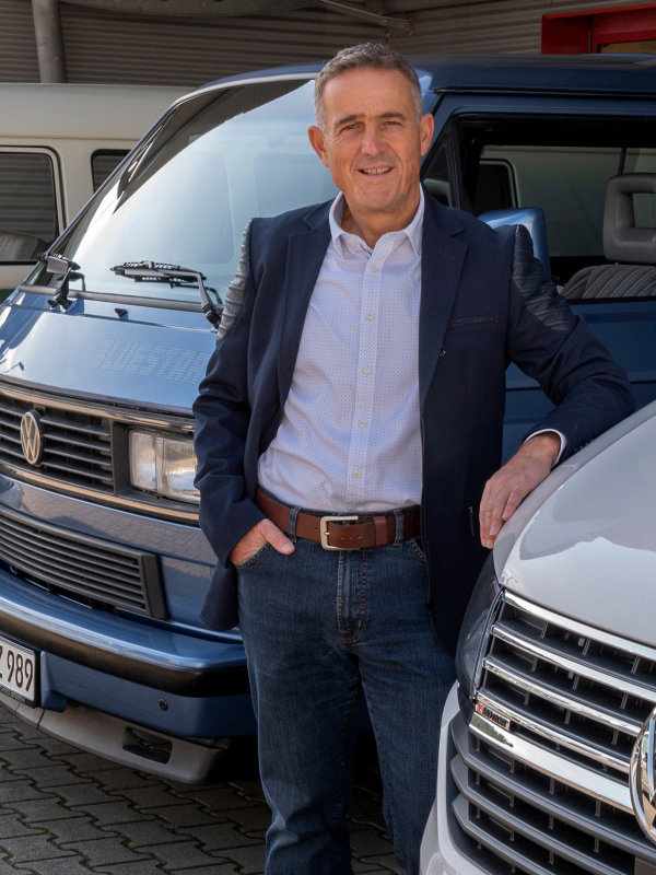 Das Bild zeigt Geschäftsführer Andreas Haitzler