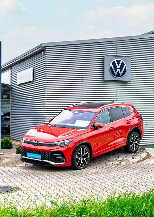 Das Bild zeigt ein VW Auto