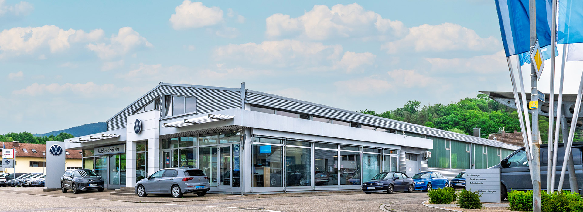 Das Bild zeigt das Autohaus Haitzler
